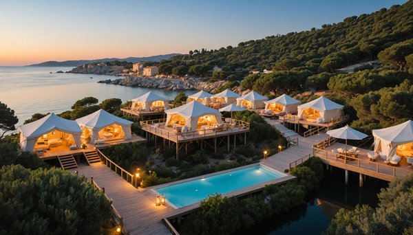 Qu'est-ce qui fait le charme d'un camping de luxe dans le golfe de saint-tropez ?